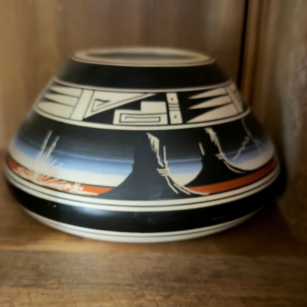 Southwestern Style Decorative Bowl